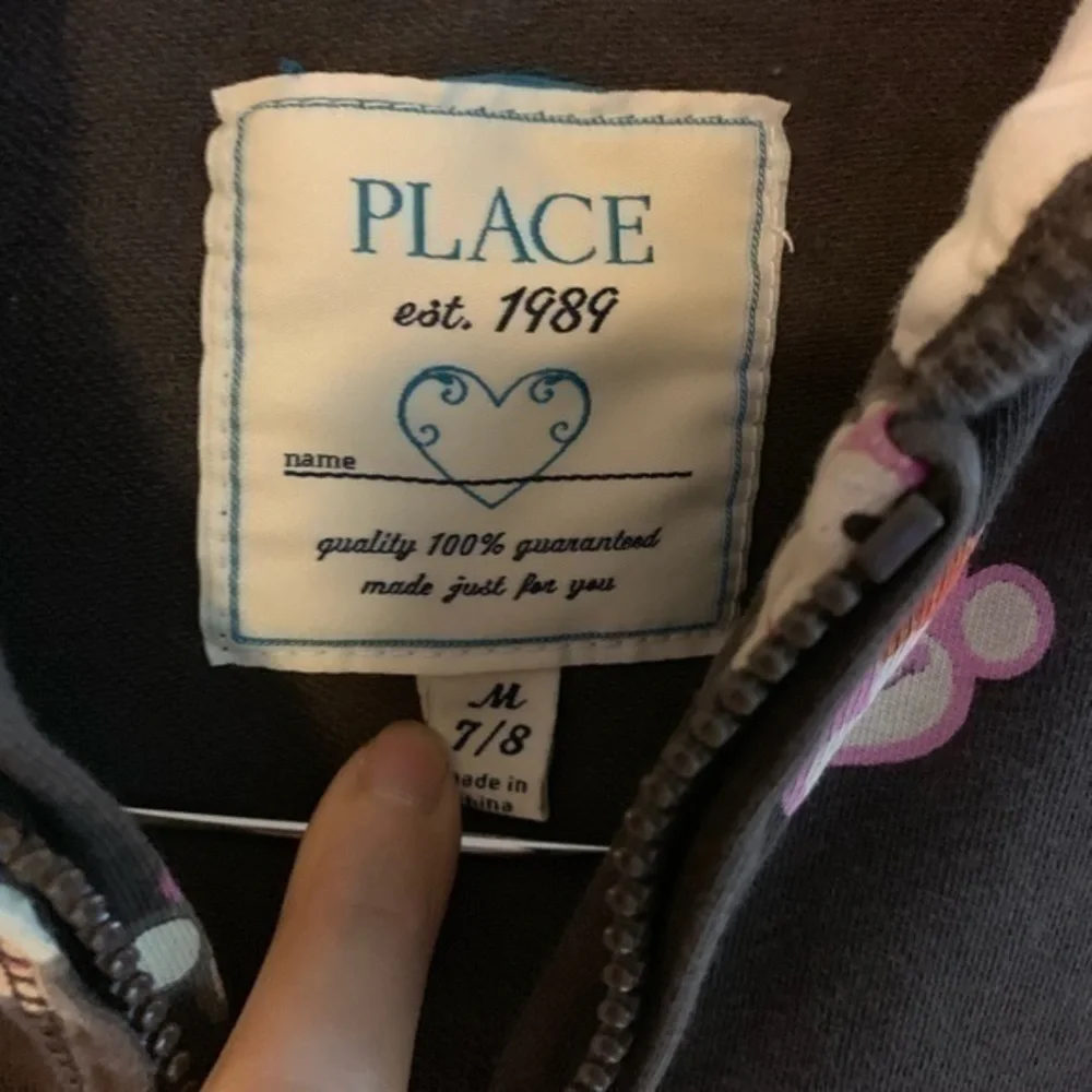 The children’s place Monkey Hoodie Size‎ Medium